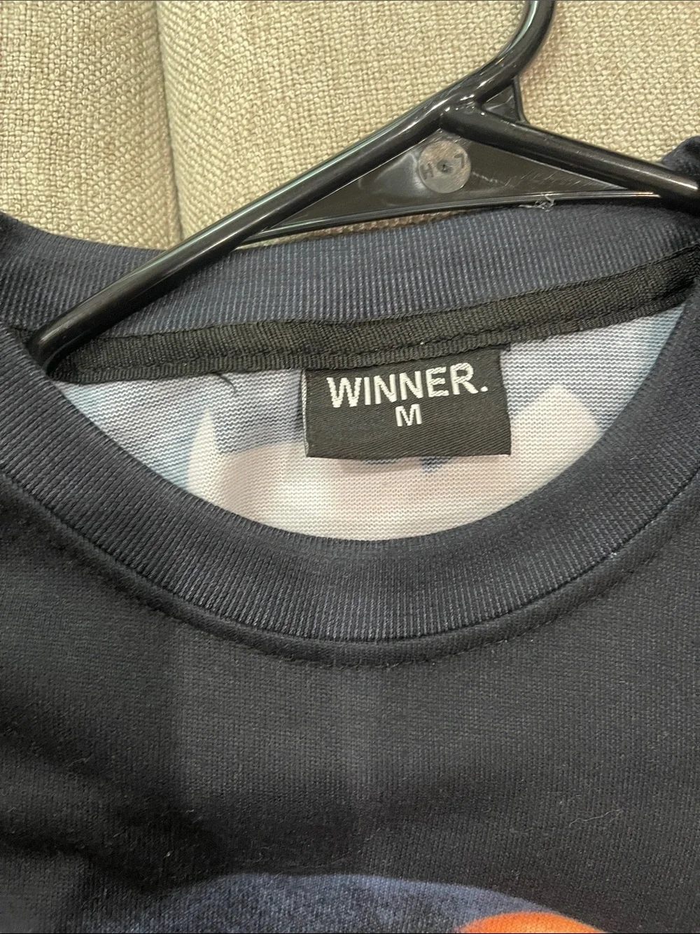Vivienne Westwood Black Tee with Orange & White Rottweiler Graphic